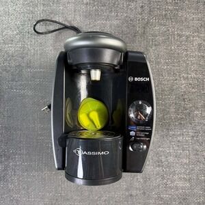 Bosch Tassimo T47 Single Serve Coffee Maker Black Mavea Filtration TAS4702UC